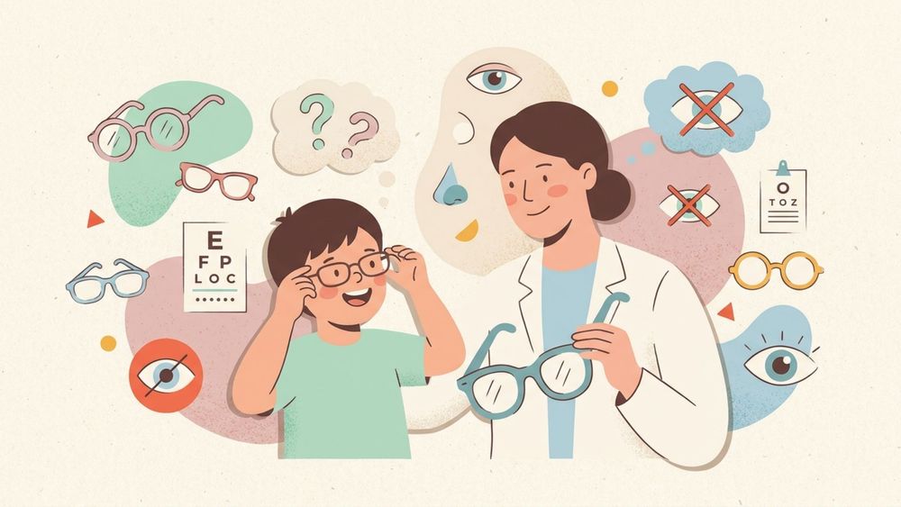 小孩配眼鏡,跟大人差不多就好?5 個兒童配鏡迷思一次釐清