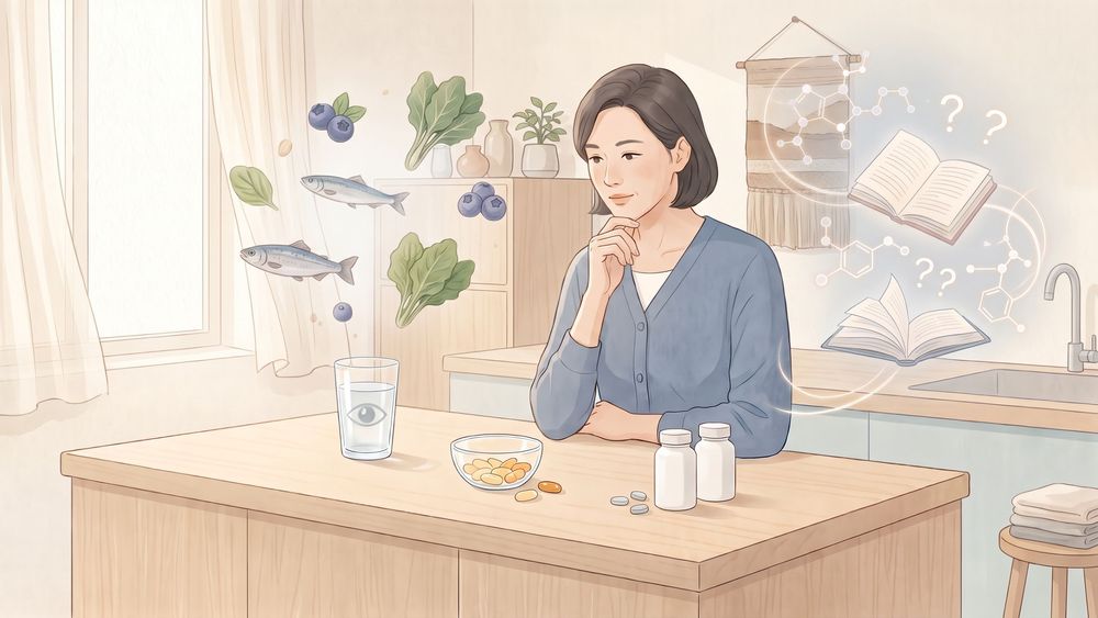 魚油能治乾眼症嗎?新研究翻案,葉黃素恐怕吃錯方向