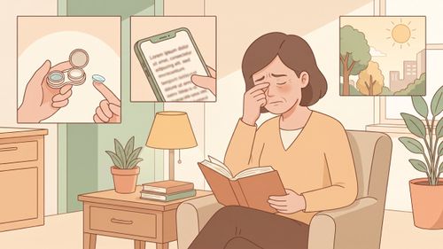戴多焦點隱形眼鏡，為什麼不能每個距離都很清楚？